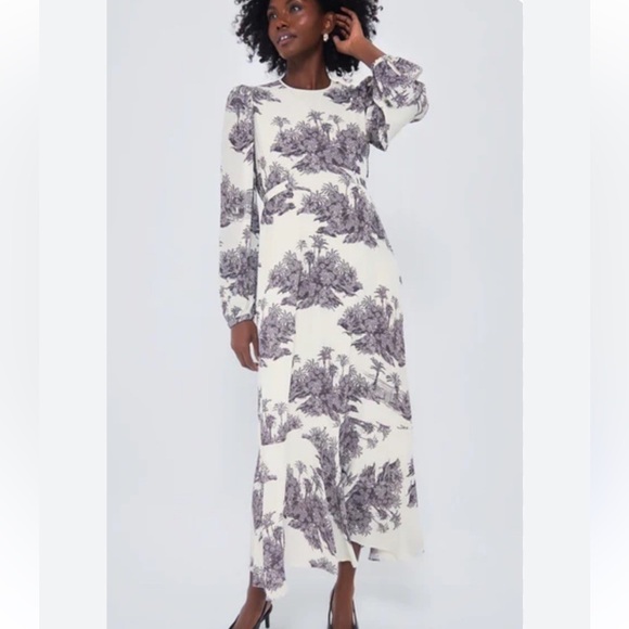 NWT TUCKERNUCK X INDIA HICKS TOILE HIBISCUS HILL DRESS Size Small - gorgeous! 🥰 - Picture 7 of 7